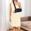 Women's Post Shoulder  Dress Tear Away Sleeveless Dress Side Full Open Chemo Port Adaptive Nightgown