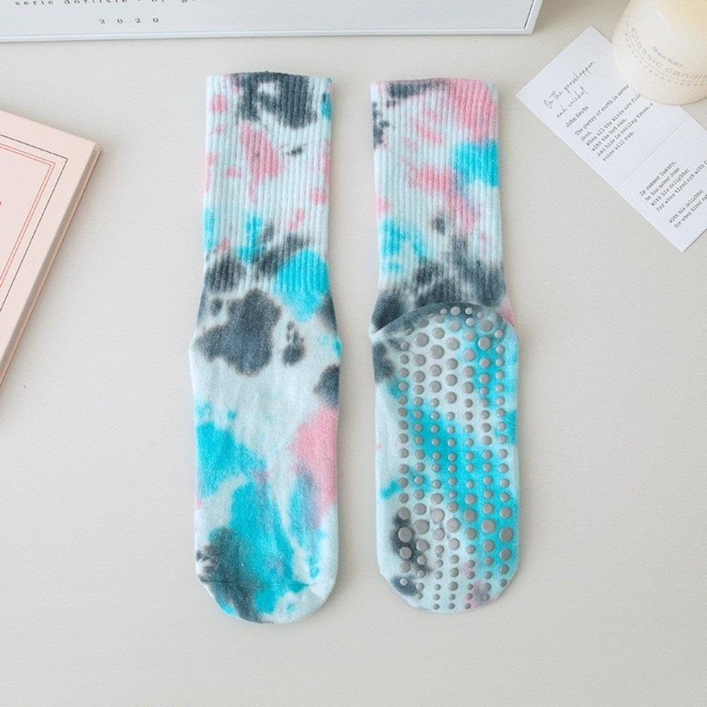 Colorful Yoga Pilates Socks Cotton Floor Socks Fashion Compression Socks Dance Fitness Training