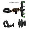 Tavaski ATV UTV Cell Phone Holder 360° Adjustable Cell Phone Holder Mount 1.75"-2" Roll