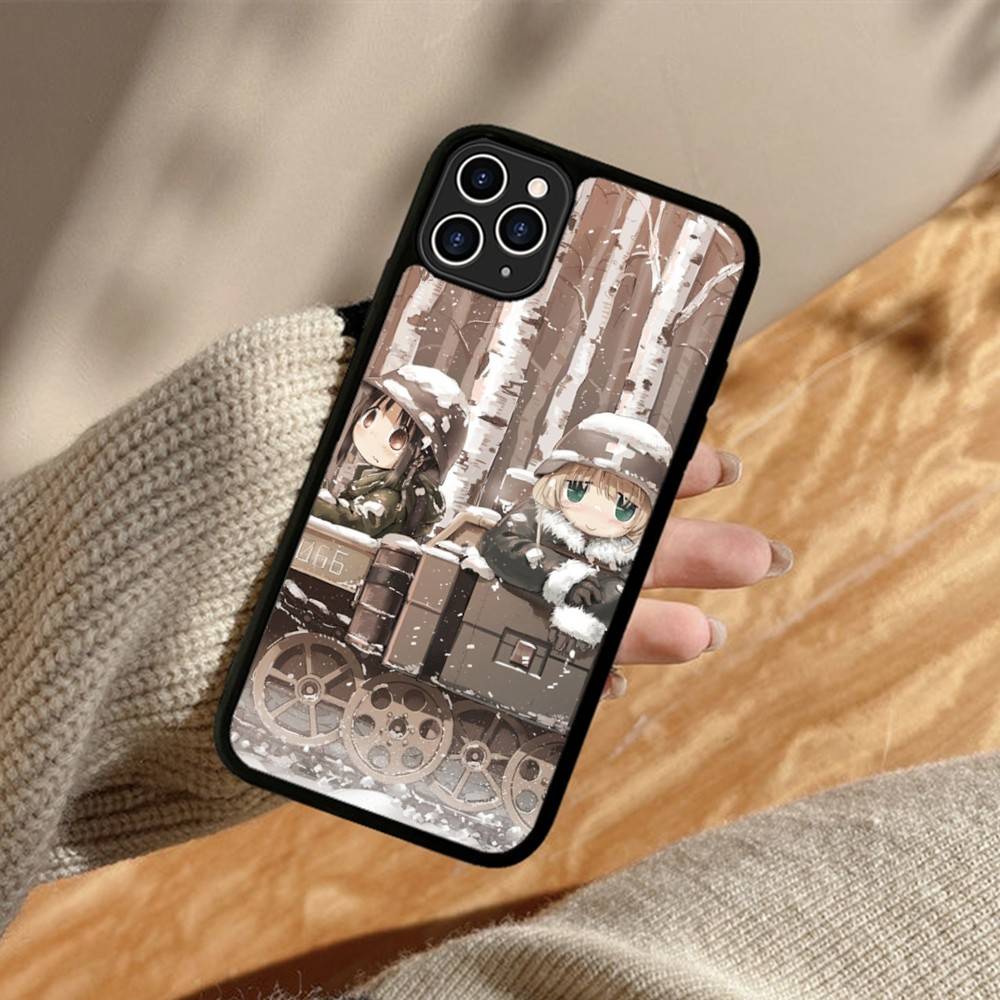 Anime G-Girls Last Tour Movie Phone Case For iPhone 17 16 Pro Max 11 12 13 14 15 Hard PC+TPU Bracket Back Cover