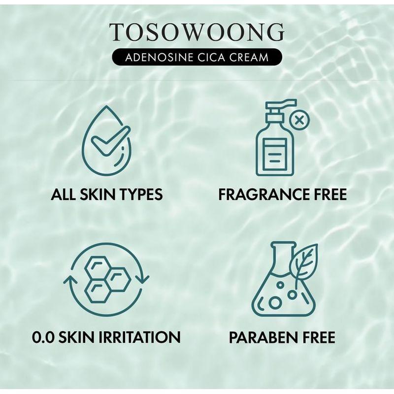 TOSOWOONG Adenosine Cica Cream