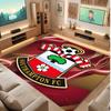Tappeto in Velluto di Cristallo con Stampa del Southampton Football Club, Comodo Assorbente d'Acqua Antiscivolo per Pavimenti Interni