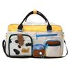 OLOMM Fashion Travel Duffle Bag with Shoe Compartment