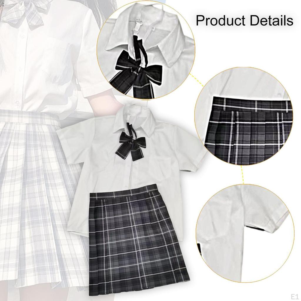 Women Japanese Uniform Outfit Comfortable Cosplay Costume for Shopping Stage