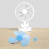 3 Leaves Fan Blade Plastic Fan Blade 8mm Diameter Central Round Hole Easy Installation Powerful Airflow For Wall Fans