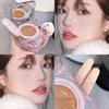 Douyin Live Style Rain Dew Hydrating Brightening Cushion Cream - Lightweight, Refreshing Oil Control for Natural, Sheer Coverage.