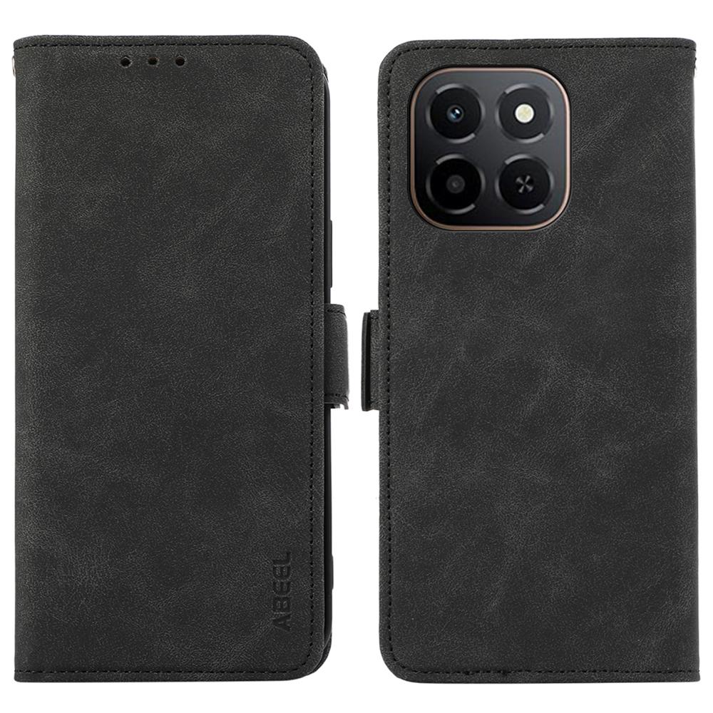 ABEEL For Honor X6c 4G Case PU Leather Folio Stand View RFID Blocking Phone Cover