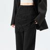 Lace-Accent High-Waist Slim-Fit Micro-Flare Pants for Women - 2026 Spring Fashion