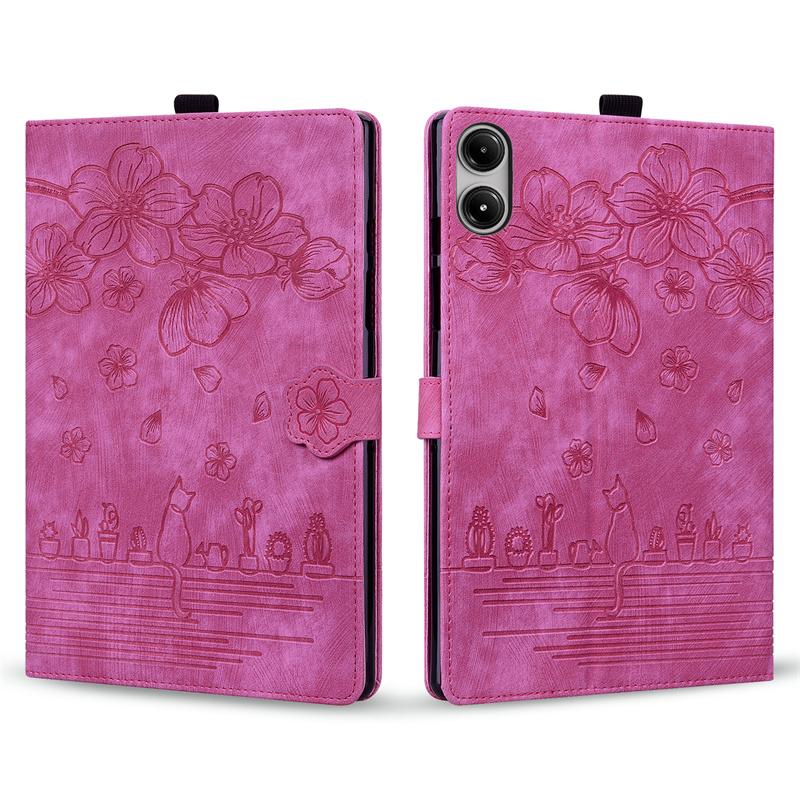 For Xiaomi Redmi Pad 2 Pro Case 12.1" Embossed PU Leather TPU Inner Stand Wallet Cover For Redmi Pad 2 Pro 12.1 inch 2025 Case