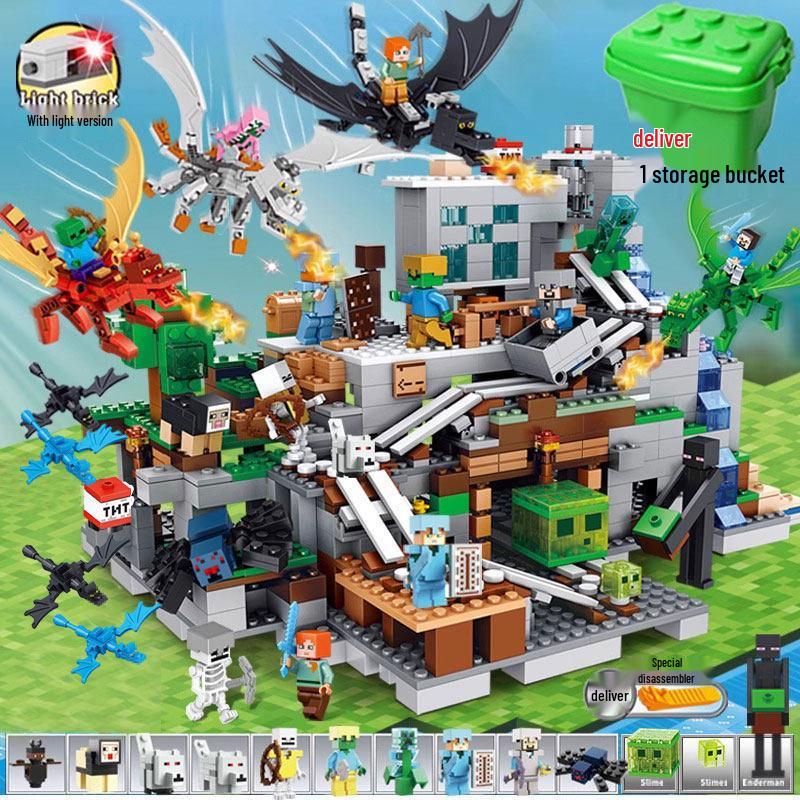 Minecraft Steve's Treehouse Adventure Set - Building Blocks Toy for Kids