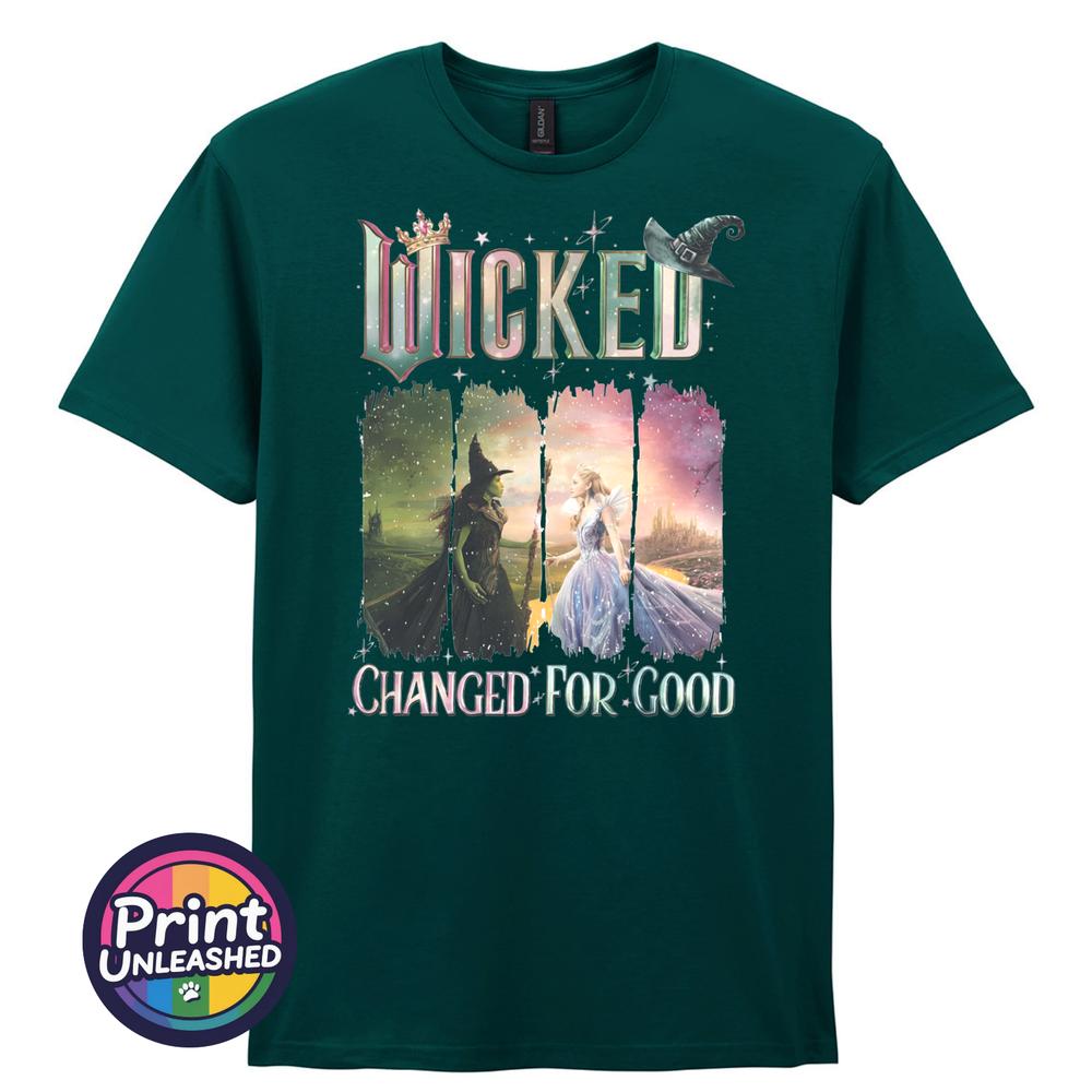 Changed for Good TShirt Wicked Graphic Tee Unisex S2XL Musical Movie Tee