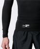 Under Armour UA HG ARMOUR COMP LS CREW PK 001 Japan LG To Japanese Size Men's (equivalent L)