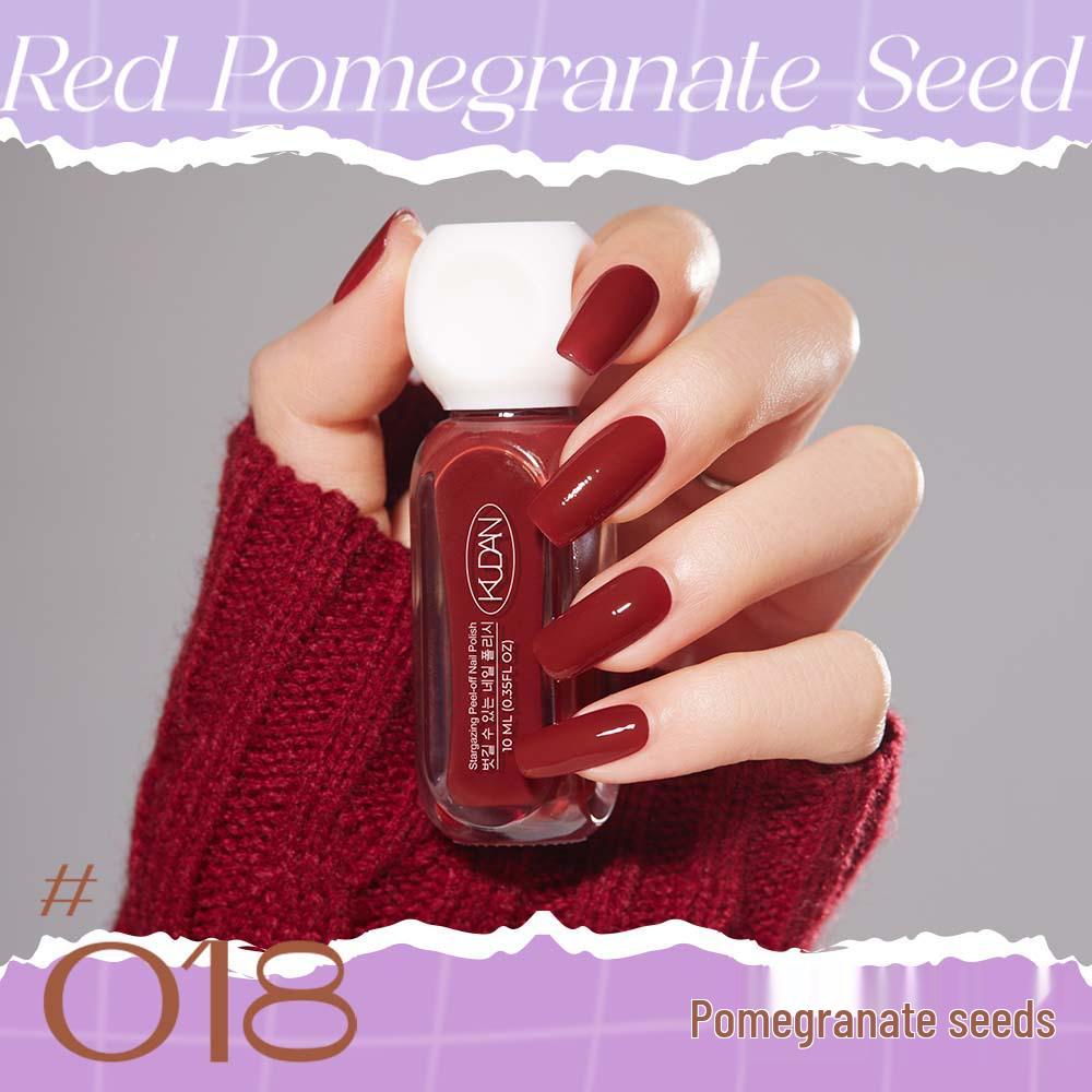 Cool Dan Peelable Quick-Dry Water-Based Nail Polish, Light Fragrance, New 10ml. Available in 41 Colors.