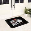 Welcome Chicken G-Guess-S What Chicken Butt Funny Anti-slip Doormat Floor Mat Carpet Rug for Kitchen Entrance Footpad Mats