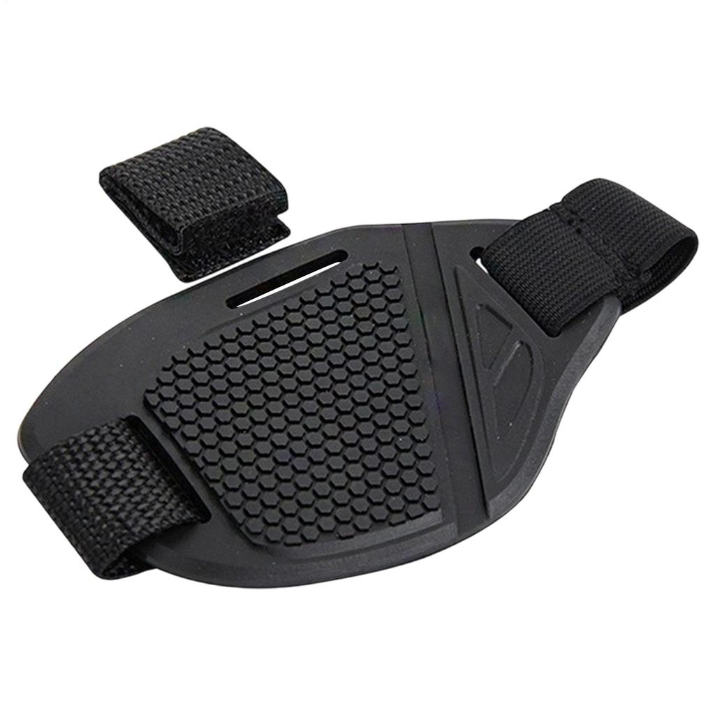 1PC Motorcycle Shift Pad Gear Shoe Cover Durable Lightweight Boot Protector Adjustable Protector Cover for Riding Shoe Protect