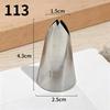 Food Grade Stainless Steel Piping Tip Large Pastry Nozzles Icing Piping Tips Cream Rose Cake Decorating Cupcak KitchenBakingTool