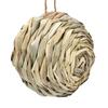 Outdoor Bird Nest Natural Grass Hand Woven Large Space Spherical Straw Bed Habitat Cave Comfortable Hummingbird Nest Courtyard