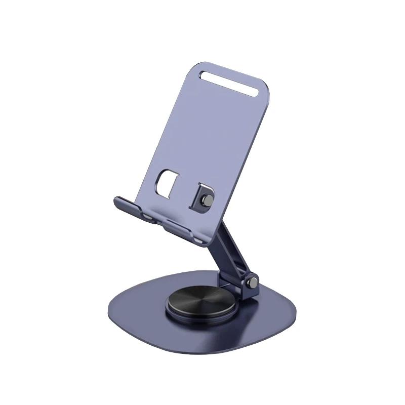 

Алюминиевая подставка-держатель для планшета для iPad iPhone HUAWEI Samsung Xiaomi Samsung Tab Мобильный телефон Складная Ультратонкая Подставка для планшета фиолетовый