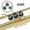 3pcs/set Finger Buttons Trumpet Valve Cap Musical Instruments Abalone Shell For Trumpet Repairing