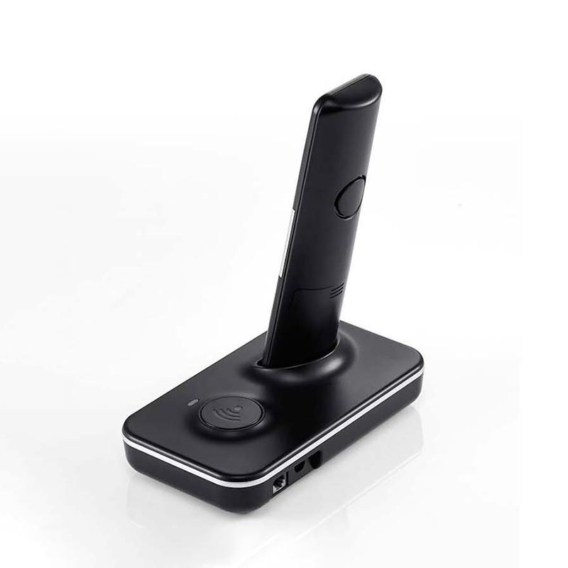 D1002 Sabit Hat Telefonu 100-240V Dijital Kablosuz Arayan Kimliği Telefon Numarası Depolama Ev ve Ofis Otel için