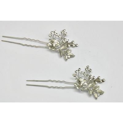 Anne Ghez by Fanny Fooks - Flower Hair Pins 2 Pieces