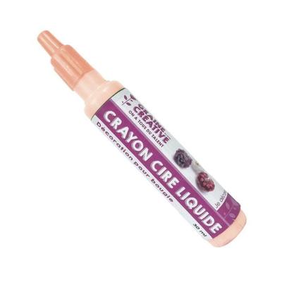 Kerzenstift - 30ml - Farbe orange - Leichtgewicht