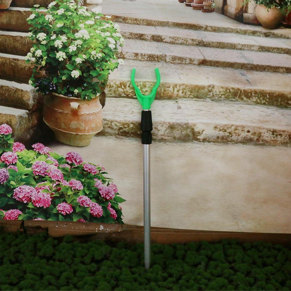 Adjustable Fishing Rod Holder Fixed Aluminum Zinc Zinc Alloy Fishing Bankstick Extending Rod  Fishing Tools