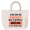 Beach Bag Rope Handle Maéline Perfect Birthday Christmas Gift | Large Transport Bag & Sport