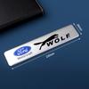 AAANI1 1PCS Aluminum Alloy Car Sticker Emblem Badge Decal Center Cover For ST FOCUS 2 3 Mondeo Fiesta Kuga MK2 MK4 MK3 Car Styling