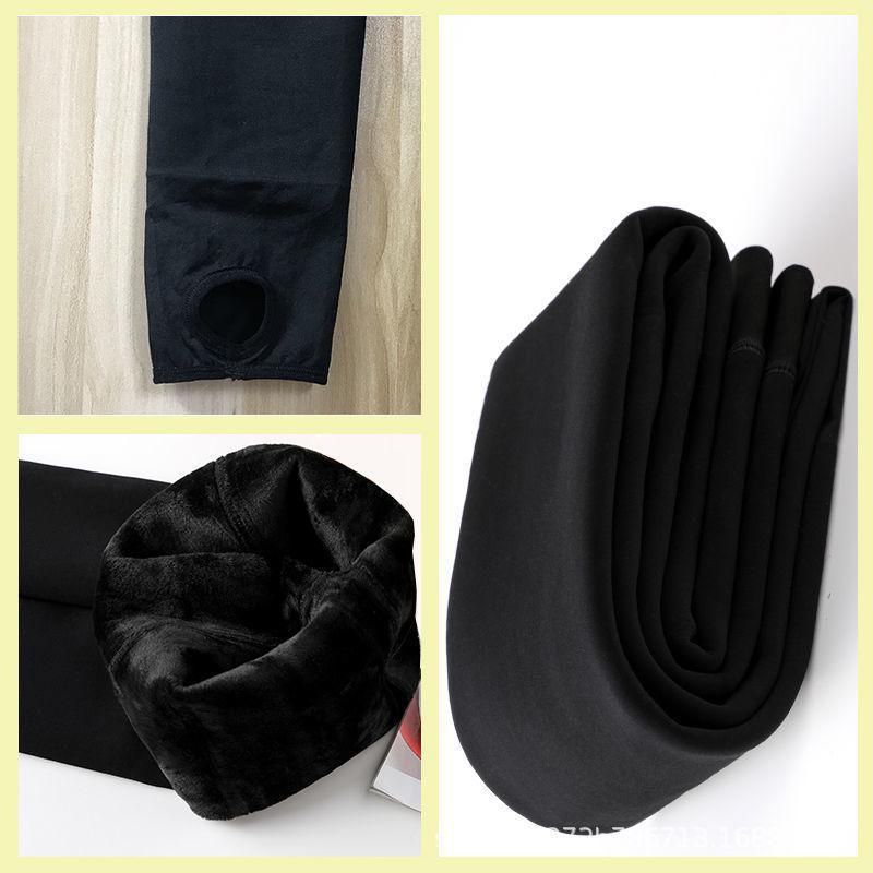 Thickened Plush Leggings for Women, Perfect for Autumn and Winter, Keeping Your Legs Warm and Stylish.