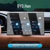 High-Definition Tempered Protective Film for BYD Han EV/DMI Navigation and Console Screen
