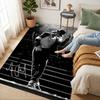 Moonwalk Performance Living Room Nonslip Area Rug Soft Carpet For Bedroom Gameoom Playroom Sofa Office Home Decor Doormat