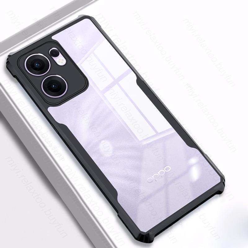 

For Oppo Reno13 FS 5G Case Clear Crystal Acrylic Back Cover Reno13FS Reno13F Reno 13 FS F S 13F 13FS Armor Shockproof Coque OPPO Reno13