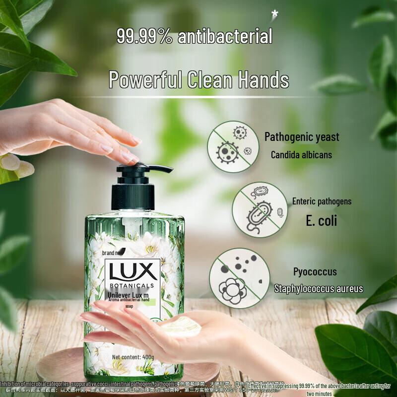Lux Freesia Hand Wash & Citrus Soap Set