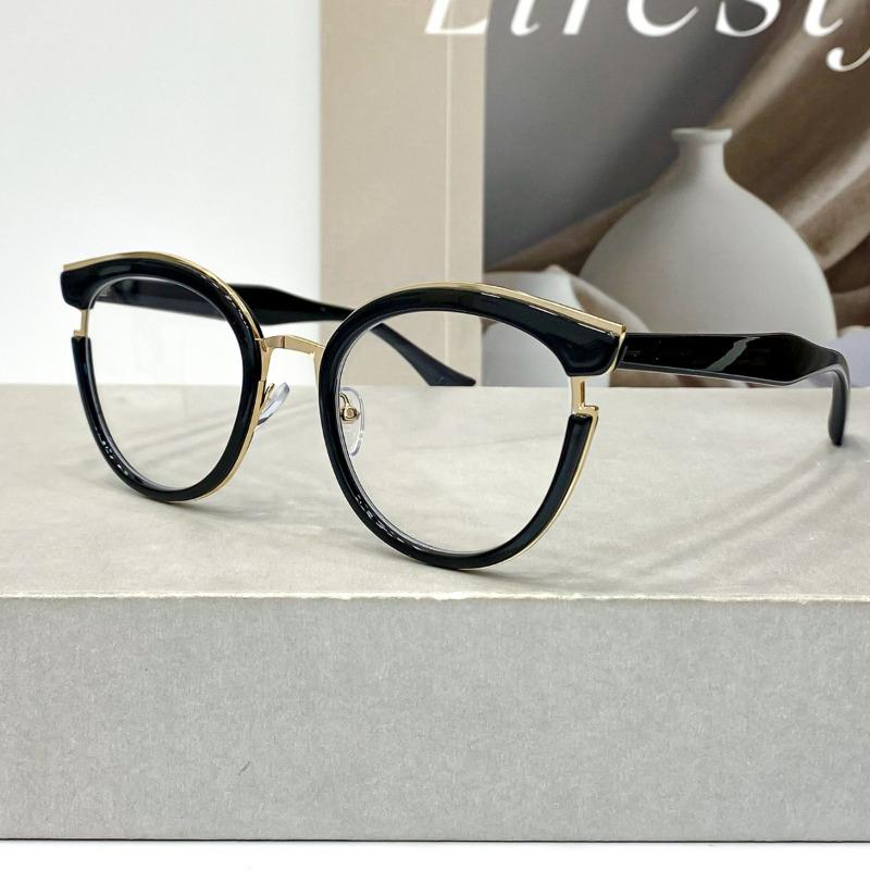 Vintage Anti Blue Light Cat Eye TR90 Glasses Women Luxury Brand Designer Trend Myopia Prescription Optical Eye Glasses Frame