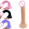 Soft Jelly Dildo Realistic Anal Dildo Penis Suction Cup Male Dick Female Masturbation Erotic Toys