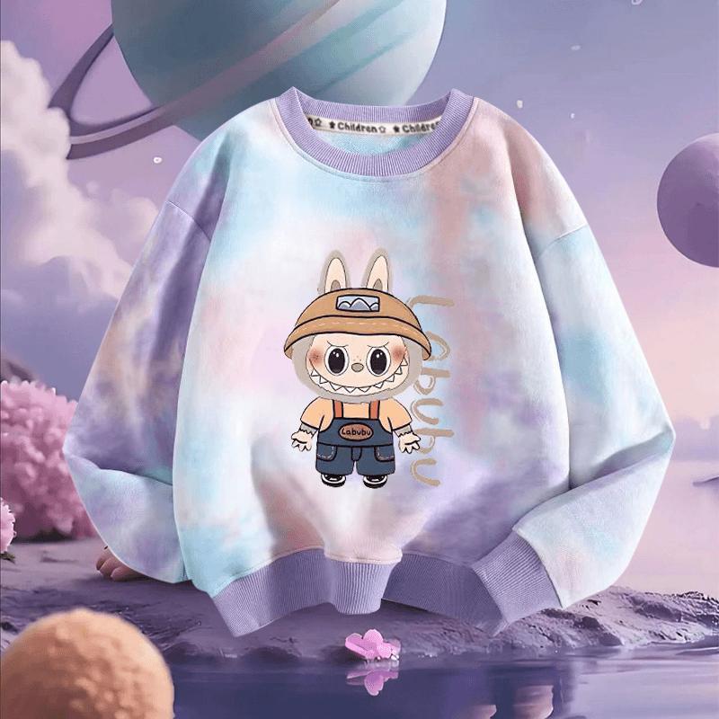 

LBB Girls Fashionable Long-sleeved Sweatshirt, Spring and Autumn Children s Casual Sweatshirt 90
