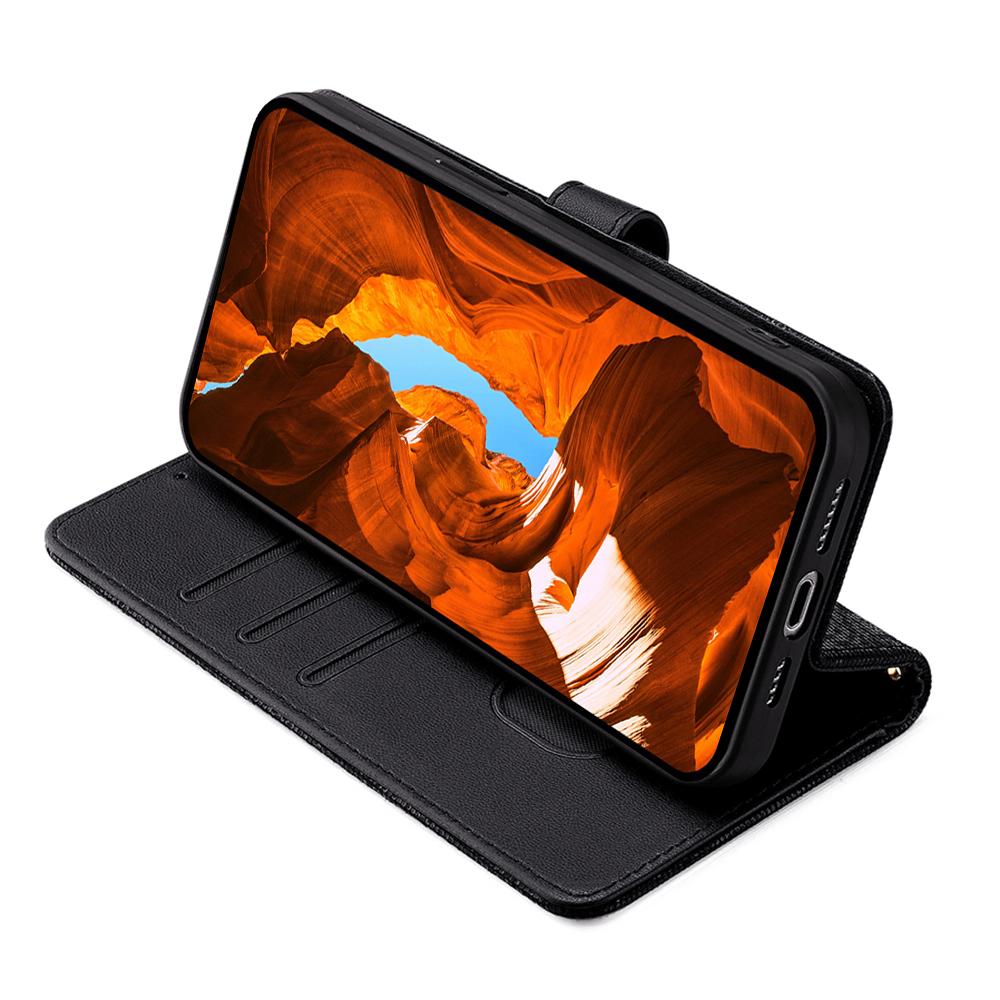 For Xiaomi 14T Pro Case Wallet Sequins Leather Crossbody Phone Cover