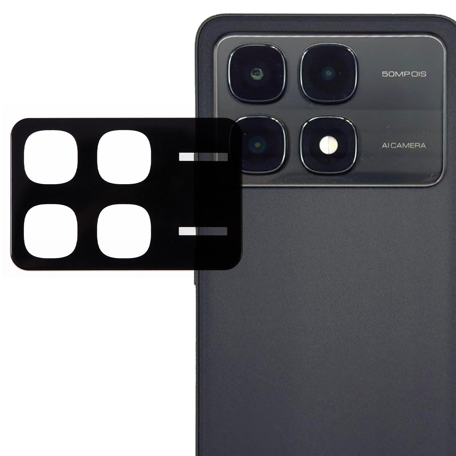 

Для Xiaomi Redmi K70 Ultra Захисне скло для об єктива Чорний шовкографічний друк Плівка для об єктива камери Type A