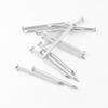 Concrete and Woodworking Nails: Round Steel and Iron Nails for Walls and Picture Frames.