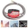Tagout Cable Lock Adjustable Lockout Device Stainless Steel 4 Key Hole for Repair Management