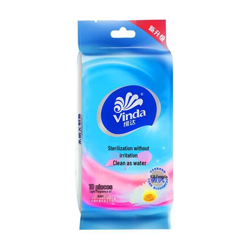 Vinda Daisy Scented Antibacterial Wet Wipes