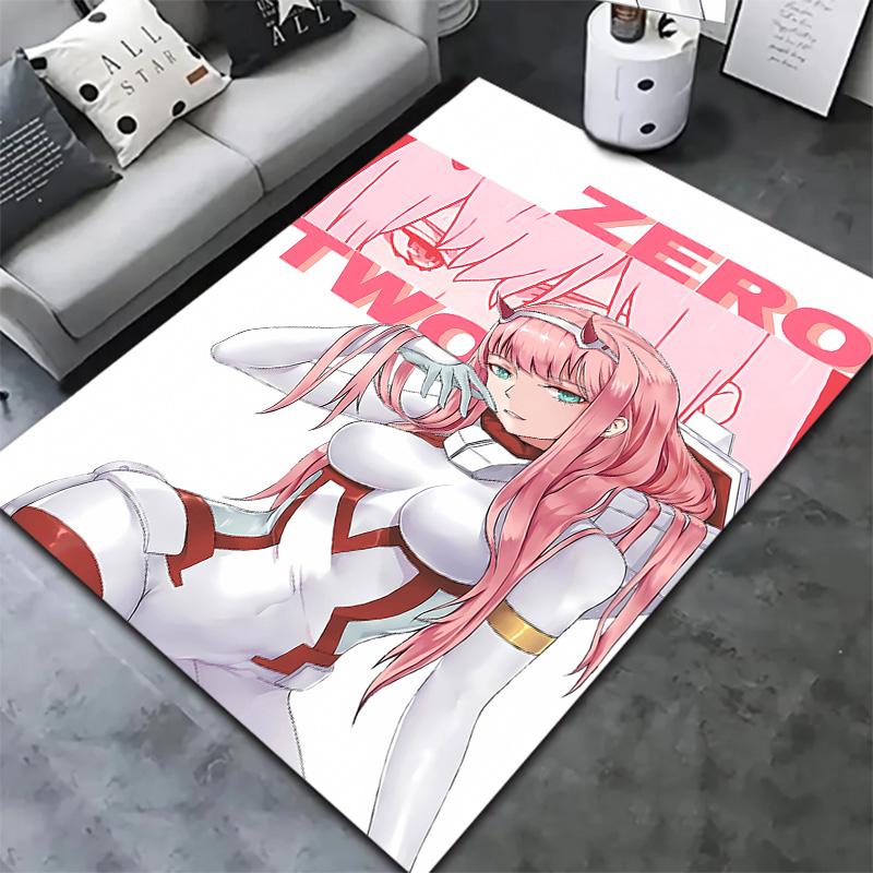 Franxx Carpet Rug For Living Room Bedroom Home Sofa Decoration Kids Play Nonslip Floor Mat