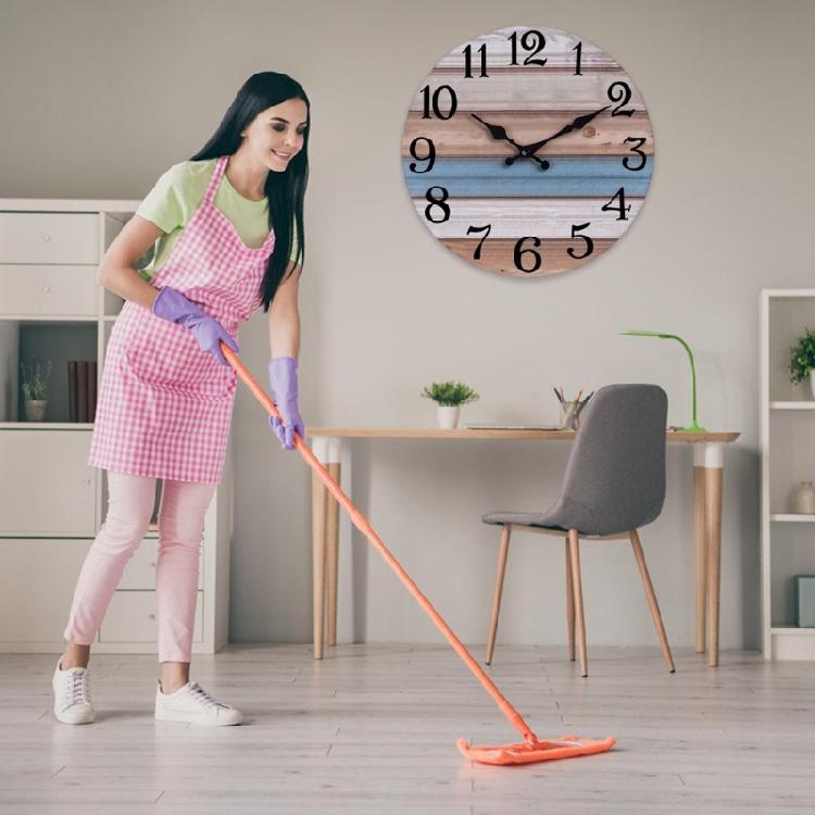 Decorative Wall Clock,Silents Battery Operated Wall Clock Silents None Ticking Wall Clocks Sweeps Movement Easy To Read