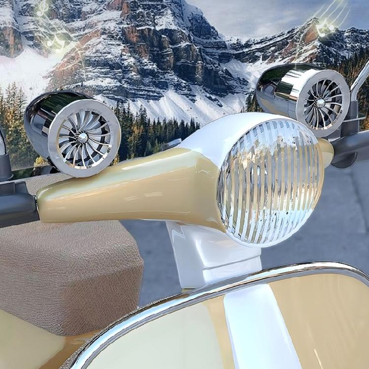 Shockproof Motorcycle Speaker System With Fast Charging Port Advanced Sound Technology For Adventure Bikes And Scooters