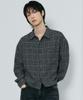 LXT Cotton Houndstooth Check Crop Shirt [Black]