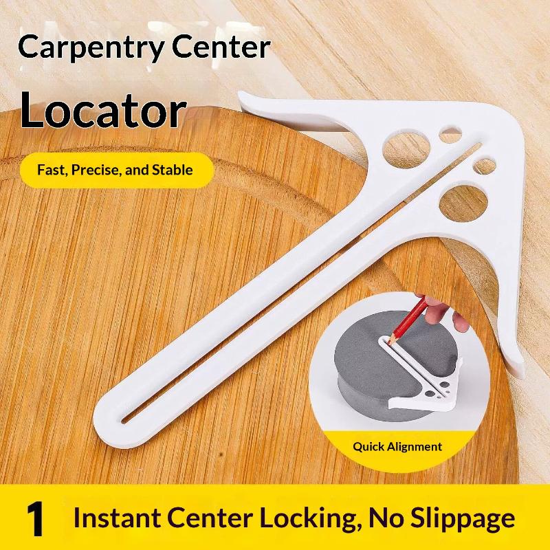 Professional Center Finder Tool High Accuracy Woodworking Center Locator Gauge Compact Carpenter Positioning Tool for DIY Enthusiasts Carpenter