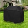Waterproof BBQ Cover Outdoor Barbecue Cover Heavy Duty Gas Grill Cover with Hem Drawstring Barbecue Accessories