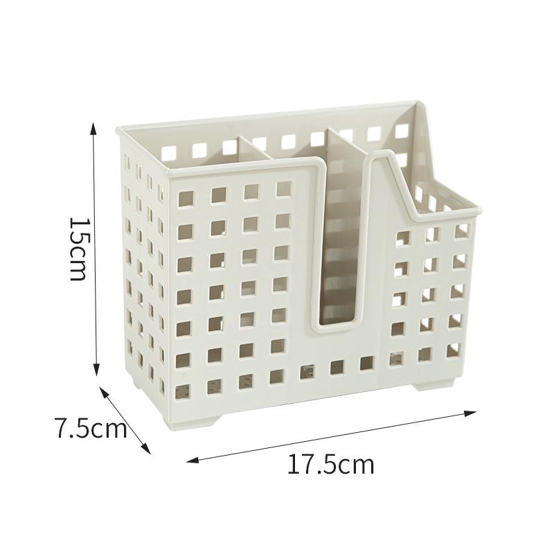 Chopstick & Spoon Holder – Creative Drainage, Simple Style, No-Drill Storage Basket