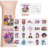 New 20pcs/set Cartoon Kpop Demon Hunters Rumi Kang Temporary Tattoo Sticker Rumi Tattoo Sticker Demonizing For Party Gifts